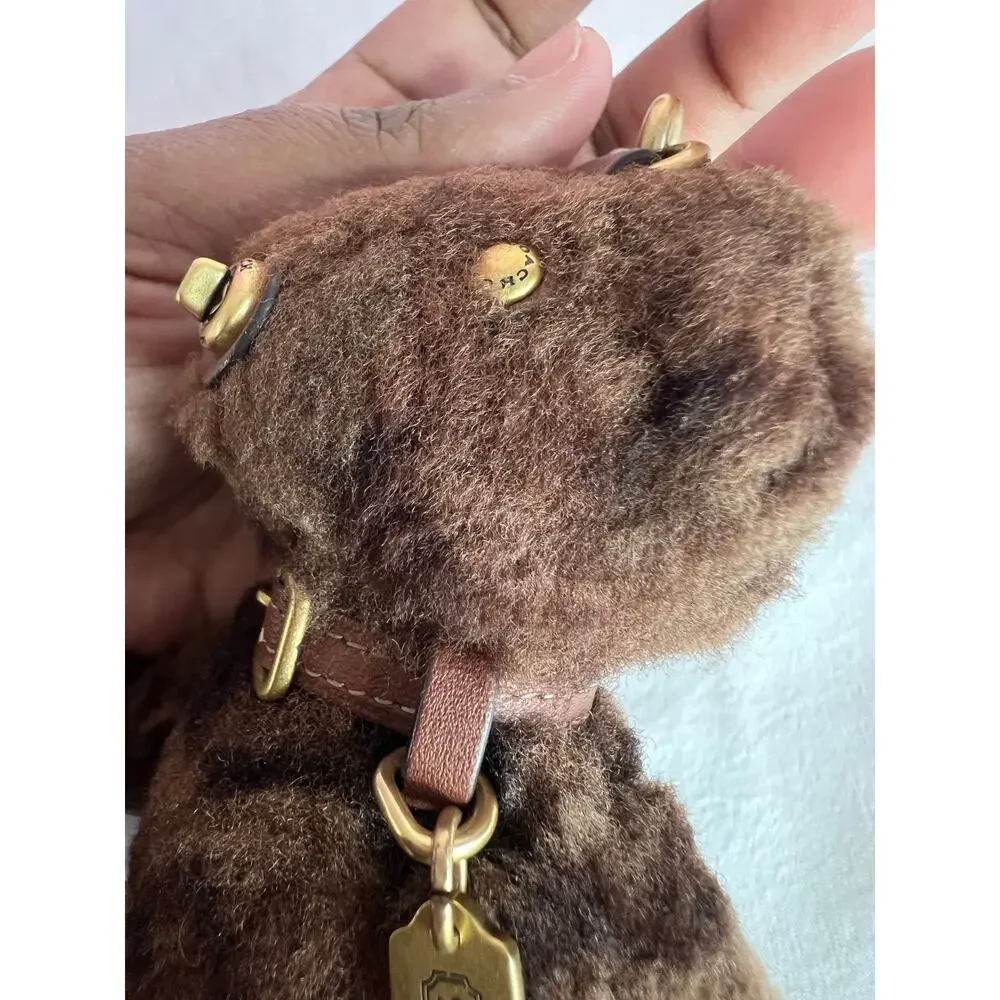 Coach Shearling Bear Charm - Picture 4 of 10